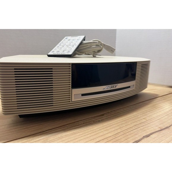 COPY - Bose Wave Radio CD Player AWRCC2  - Platinum White with Bluetooth Adapter - Picture 6 of 12